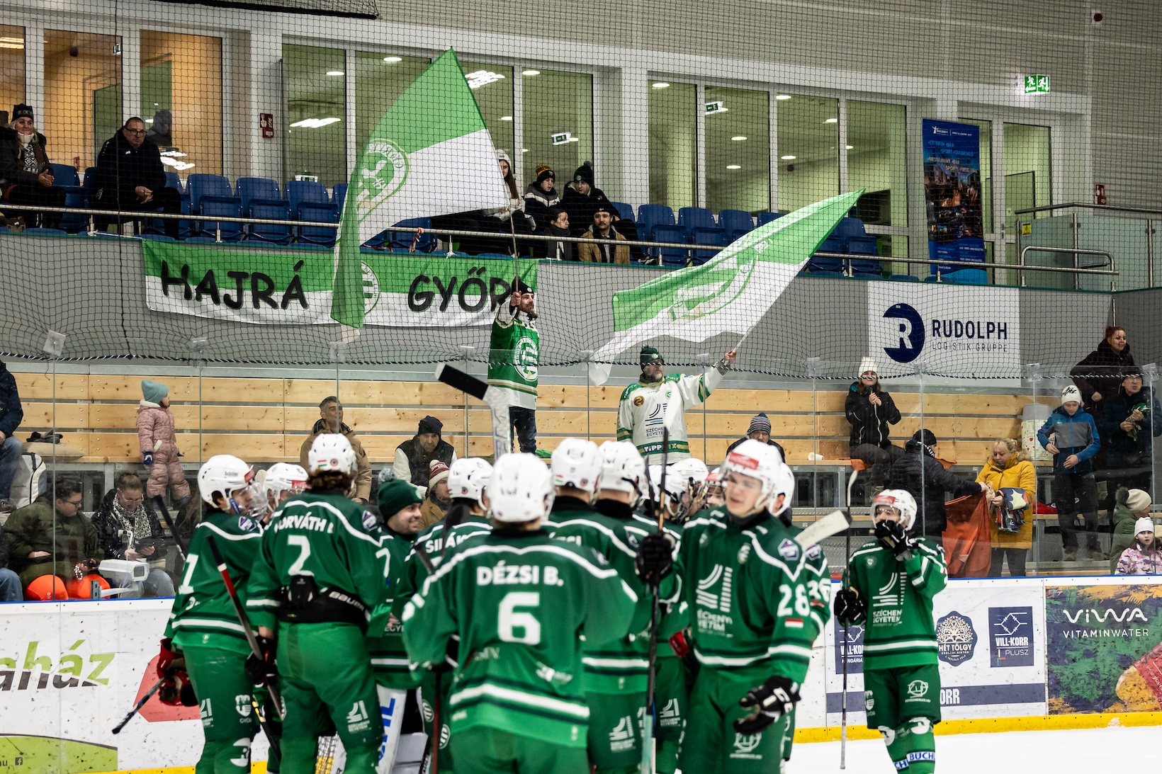 Sikeres három nap Győrben – nemzetközi EUHL-meccsek a Győri Egyetemi Jégsport Központban – kép 9